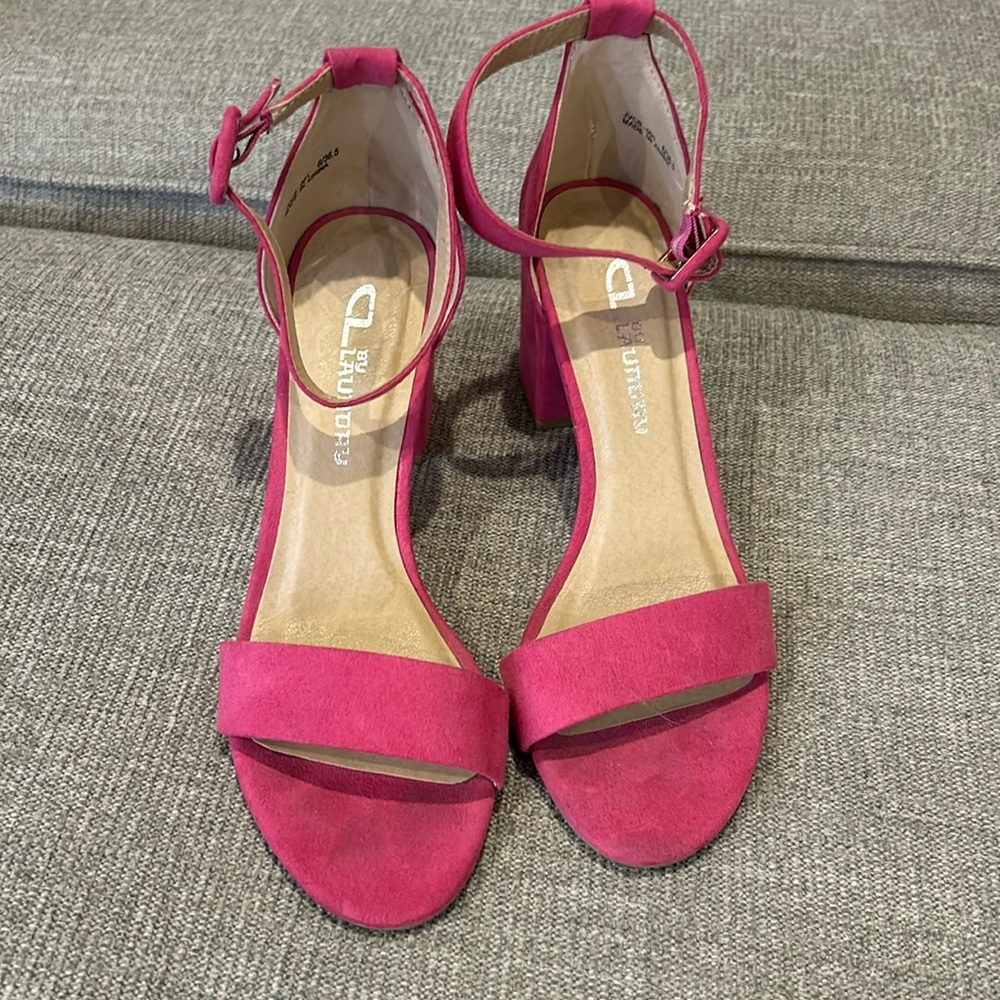 Pink heels women’s size 6